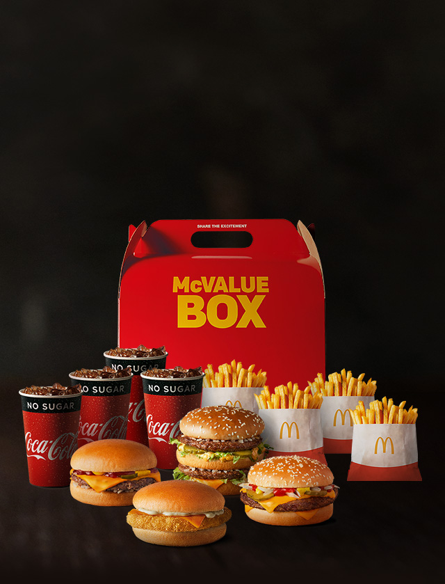 McValue Box McDonald's Australia