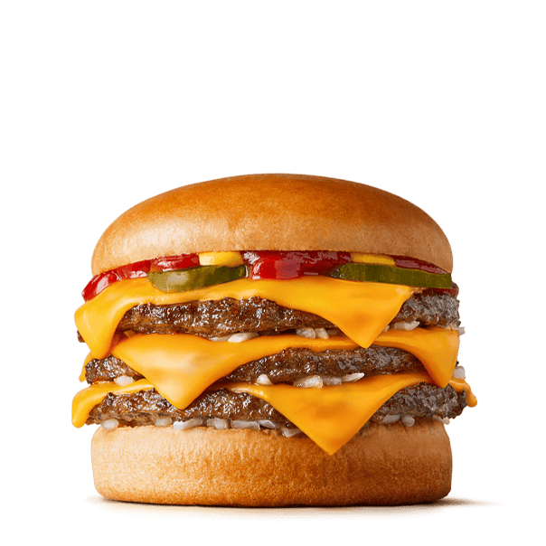 Triple Cheeseburger