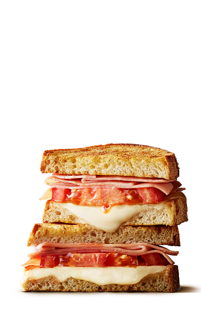 Ham, Cheese & Tomato Toastie