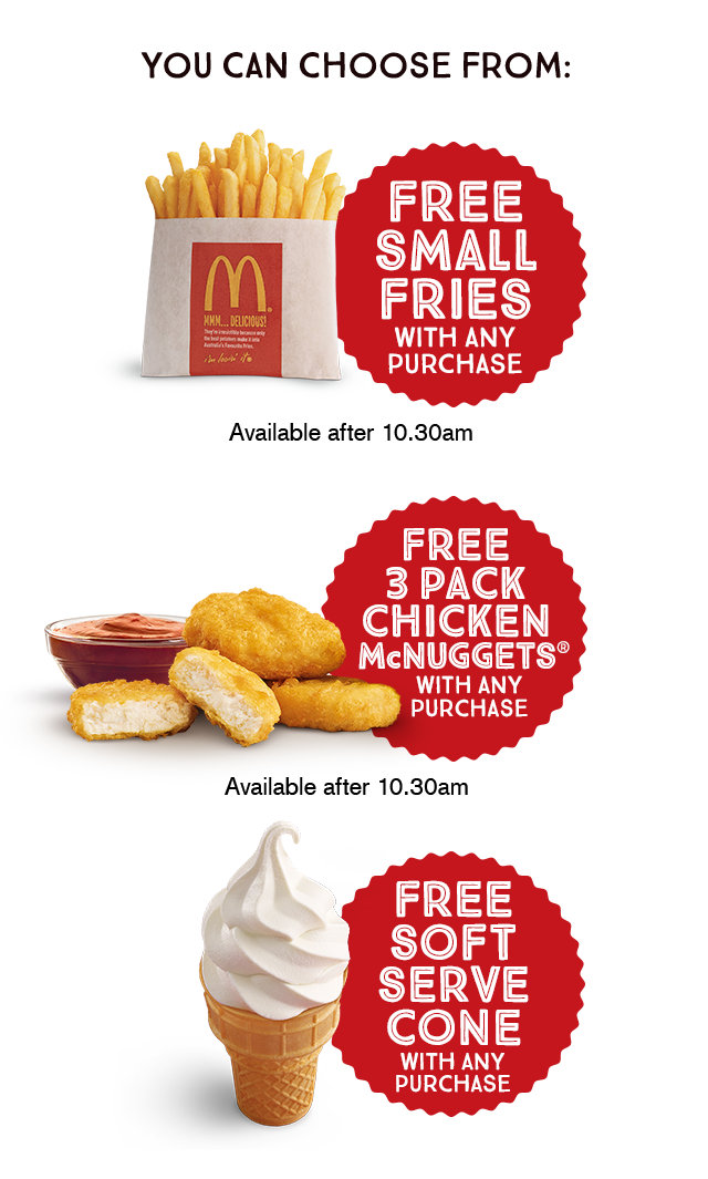 Feedback Form Intro Page | McDonald's Australia