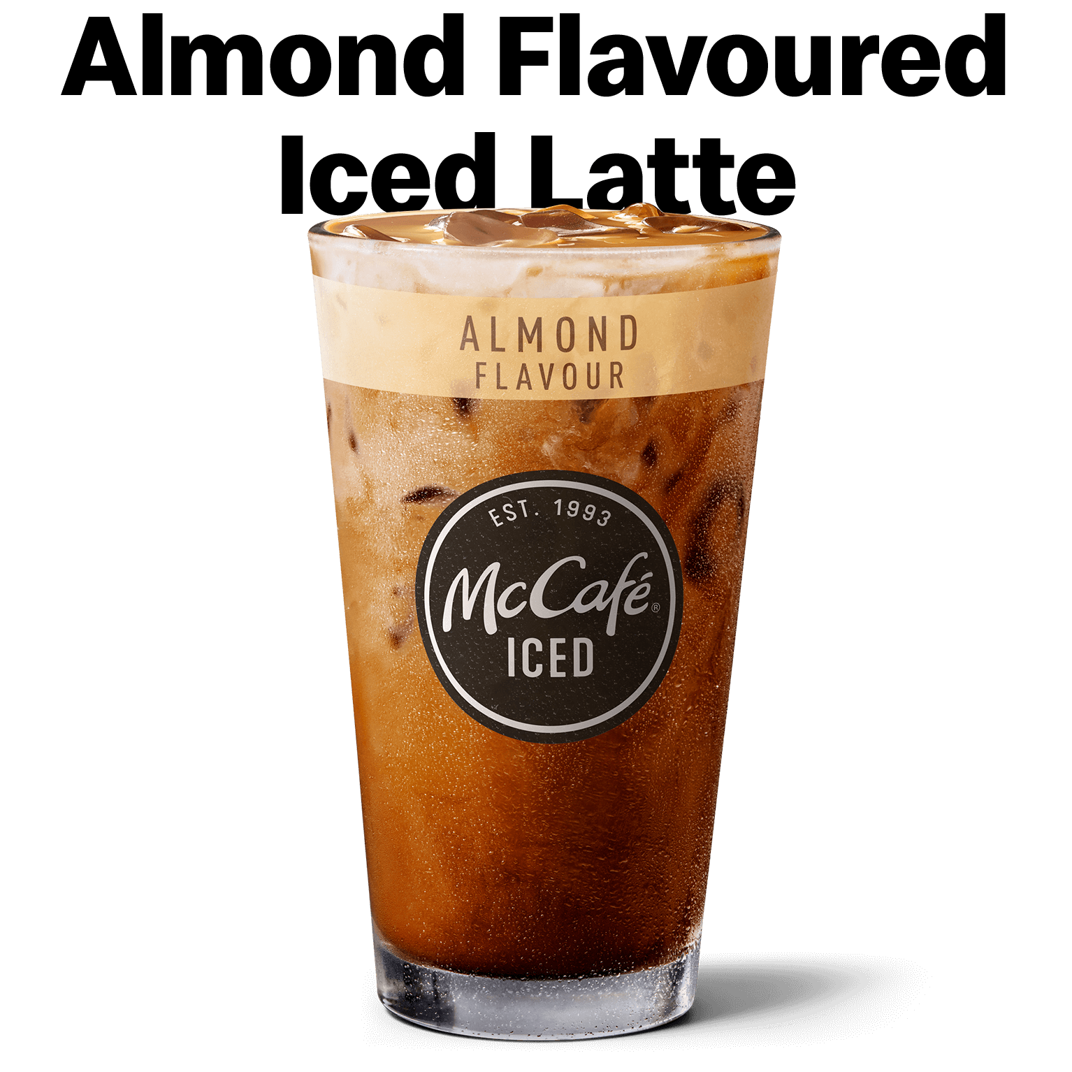 Almond Flavoured Iced Latte 