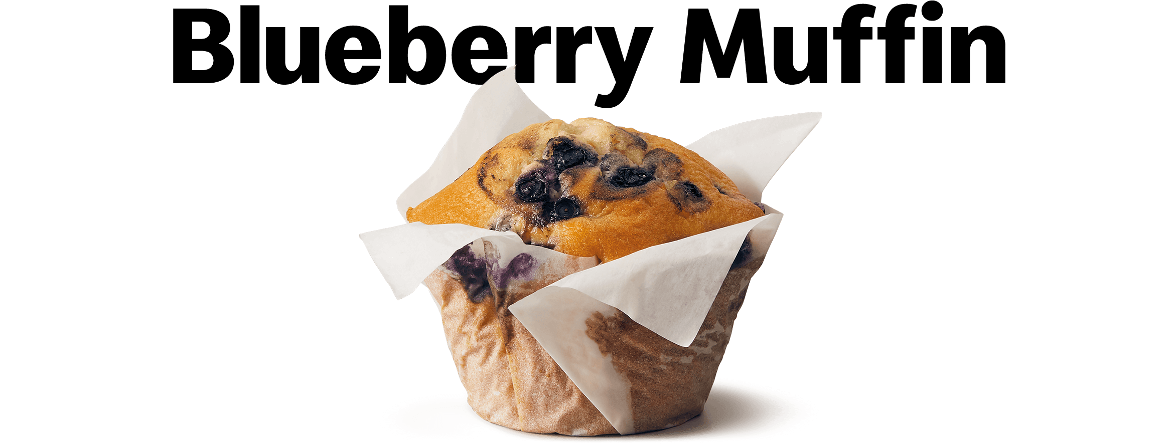 McDonald's Blueberry Muffin McCafé Blueberry Muffin McDonald's