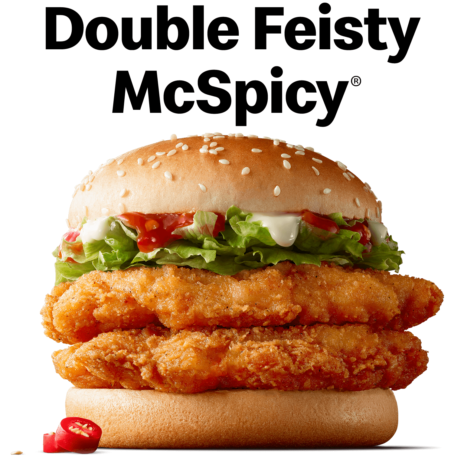 Double Feisty McSpicy® | McDonald's Australia