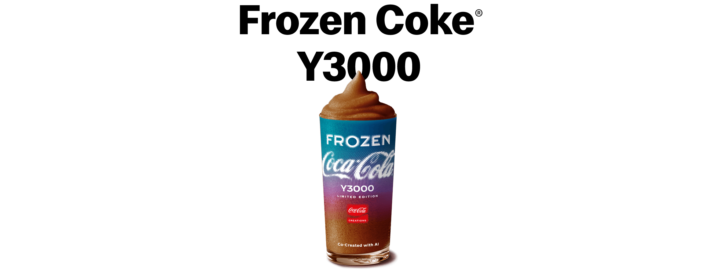 Frozen Coke® Y3000 Mcdonalds Australia 0853