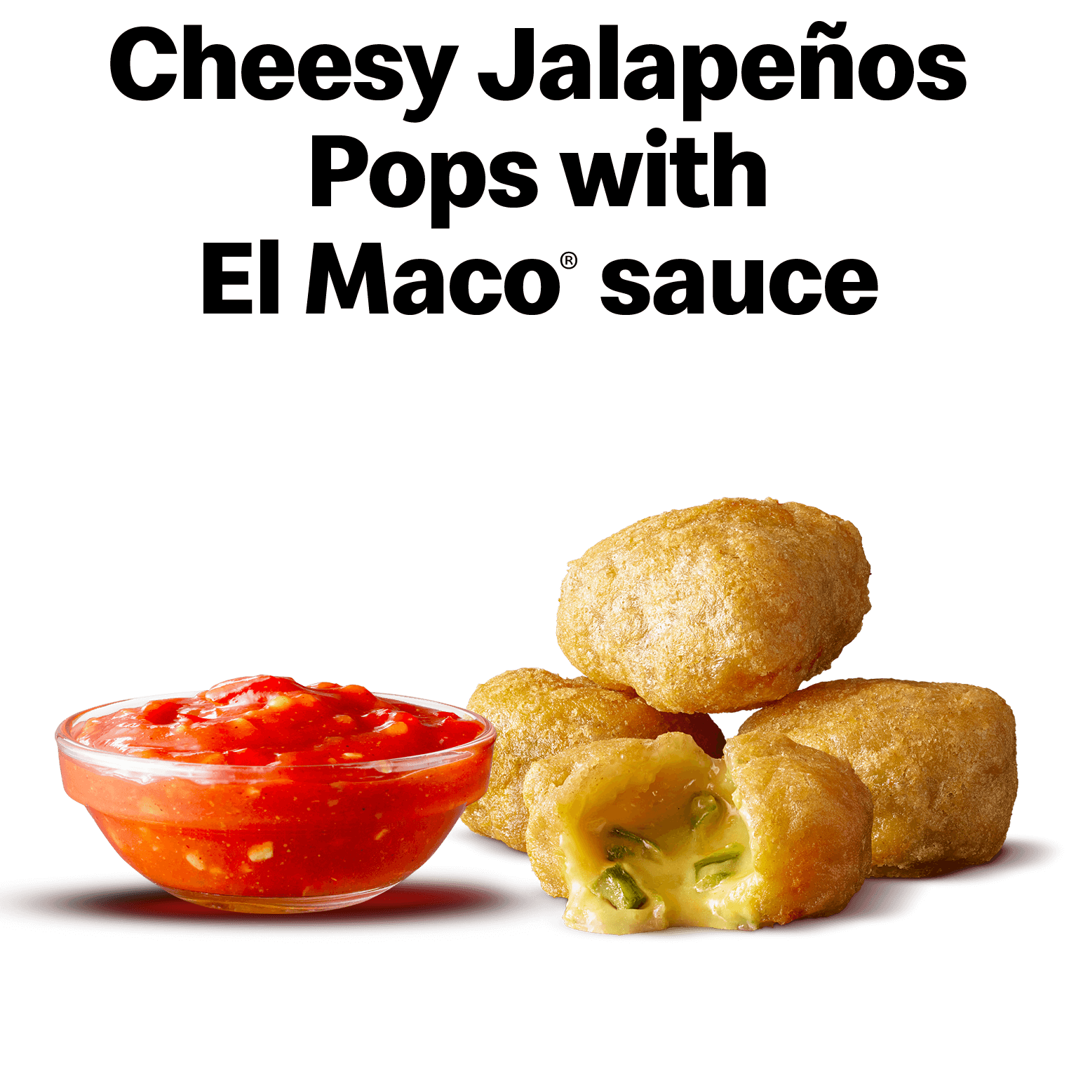 Cheesy Jalapeños Pops with El Maco® sauce McDonald's Australia